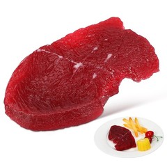 Realistic Steak Prop Artificial Sliced Steak Model Lightweight Fake Meat Orna…