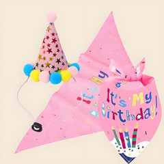Happy Birthday Decor Porch Goose Outfits with Hat and Birthday Bandana, Yard Goo