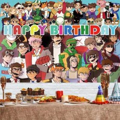 Dream SMP Party Decoration Party Supplies Backdrop Banner Poster Vinyl 7x5ft