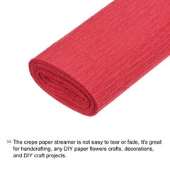 Crepe Paper Roll 7.5ft Long 20 Inch Wide for Wedding Ceremony Various Large F…