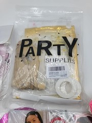 Mixed Lot Party Decorations Banners Balloons Birthday Baby Shower Plane Olivia
