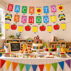 Back to School Decorations, Welcome Back to School Banner Set for Classroom | 17