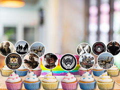 COD Military Cupcake Cake Topper happy birthday party supplies decoration theme
