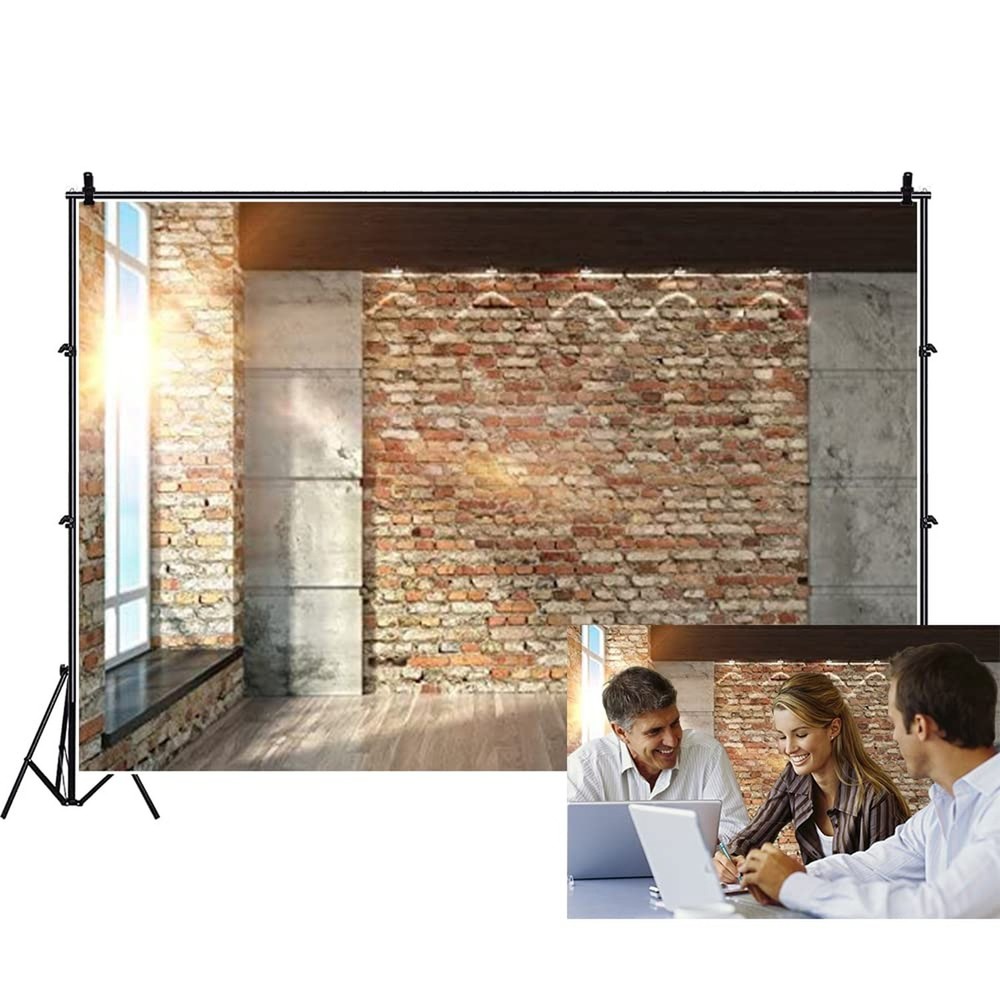 Leyiyi 8x6ft Photography Background Modern Room Interior Backdrop Vintage Bri…
