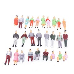 Diverse Designs in This Complete Set of 100 Colorful Figurines Available