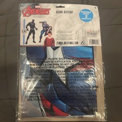 Marvel Avengers Birthday Party Scene Setters Captain America Black Panther NEW