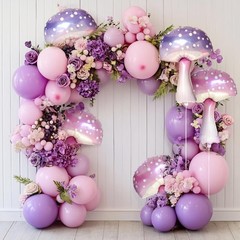 Fairy Balloons Butterfly Balloons for Fairy Birthday Party Decorations Butter…