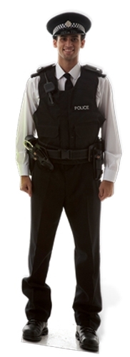 Policeman Cardboard Cutout Fun Figure 185cm Tall – Great for Special Occasions