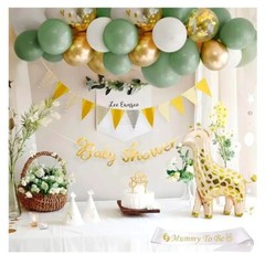 177pc Fawn Baby Shower Decorations