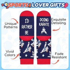 Crazy Socks For Kids Dance Recital Gifts Girls Karate Skiing Funny Novelty
