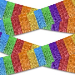 Fiesta Party Decorations – 2 Pack Cinco De purple blue green red orange yellow