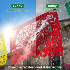 Vibrant 36 Ft Mexican Party Banner – Perfect for Cinco de Mayo Celebrations