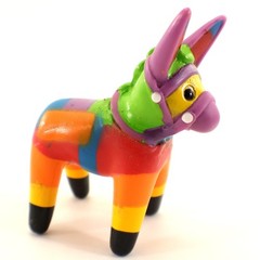 Miniature DONKEY PINATAS Cinco de Mayo Fiesta Party Favor Plastic