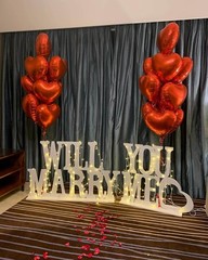 Red Heart Shaped Balloons Red I LOVE YOU Valentine Balloons for Valentines Day B