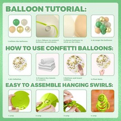 Elegant Sage Green Birthday Decorations – Balloons, Banners & Backdrop Set