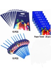Among Us 10 Kids Birthday Party Supplies Decorations Video Game Party Decoration