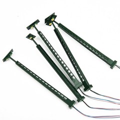 5Pcs Scale 1:160 Model Lights N Gauge LED Railway Train-Lamp Post Street