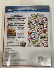 JUSTICE LEAGUE HEROES UNITE DAILY PLANET Premium Superhero Party Invitations NEW