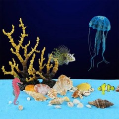 Natural Sea Shells Conch Fish Tank Aquarium Landscape Ornament Home Decor DIY