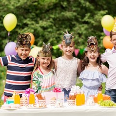 24 Pcs Party Hats for Kids Paper Headbands Crown for Boys Girls, Birthday Par…
