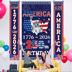 3 Pcs America 250 Decorations, 4th of July Decorations Outdoor, 250 Anniversary
