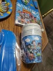 Toy Story Birthday Party Decorations Supplies 82 Pc Set Plates,Napkins,Utencils