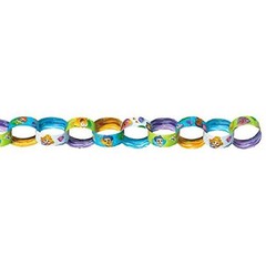 Bubble Guppies Nick Nickelodeon TV Birthday Party Decoration Chain Link Garland