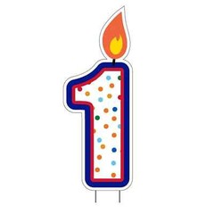 0-9 Number Candle Accessories, 10pc Birthday Yard Card Lawn Sign Set