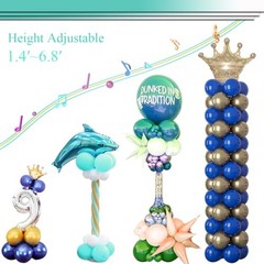 Balloon Column Stand Kit 2IN1 Balloons Holder Sets Ballon Arch stand Set of 2