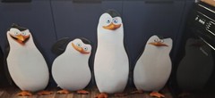 Madagascar Penguins Cardboard Cutout / Standup / Standee