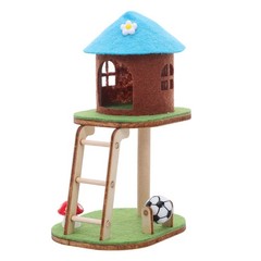 Mini Cat Climbing Frame Ornaments House Furniture Miniature for Dollhouse
