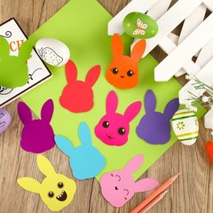 108 Pcs 3.5 Inch Small Bunny Paper Cutouts Rabbit Die Cuts DIY Spring Decor