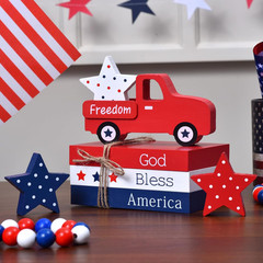 7 Pcs Patriotic Table Decorations, 4Th of July Independence Day Decor, God Bless