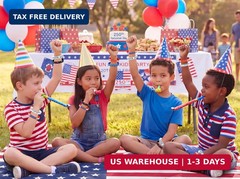 Moon Boat 100 Sets 250th Anniversary 4th of July Party Favors Patriotic Silicone