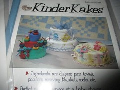 2 Make It Easy Sewing Crafts Kinder Kakes 9511, Bridal Bakes 9712, Centerpieces