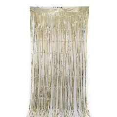1 * 2-meter silver rain silk curtain graduation season party decoration supplies