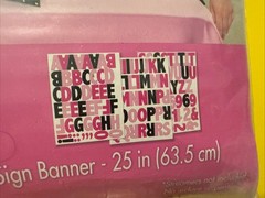 Birthday Party Customizable Room Decorating Kit Includes 120 Stickers – New!