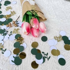 , Gold Glitter Wedding Table Confetti, Bridal Shower Decorations, Bride to Be…