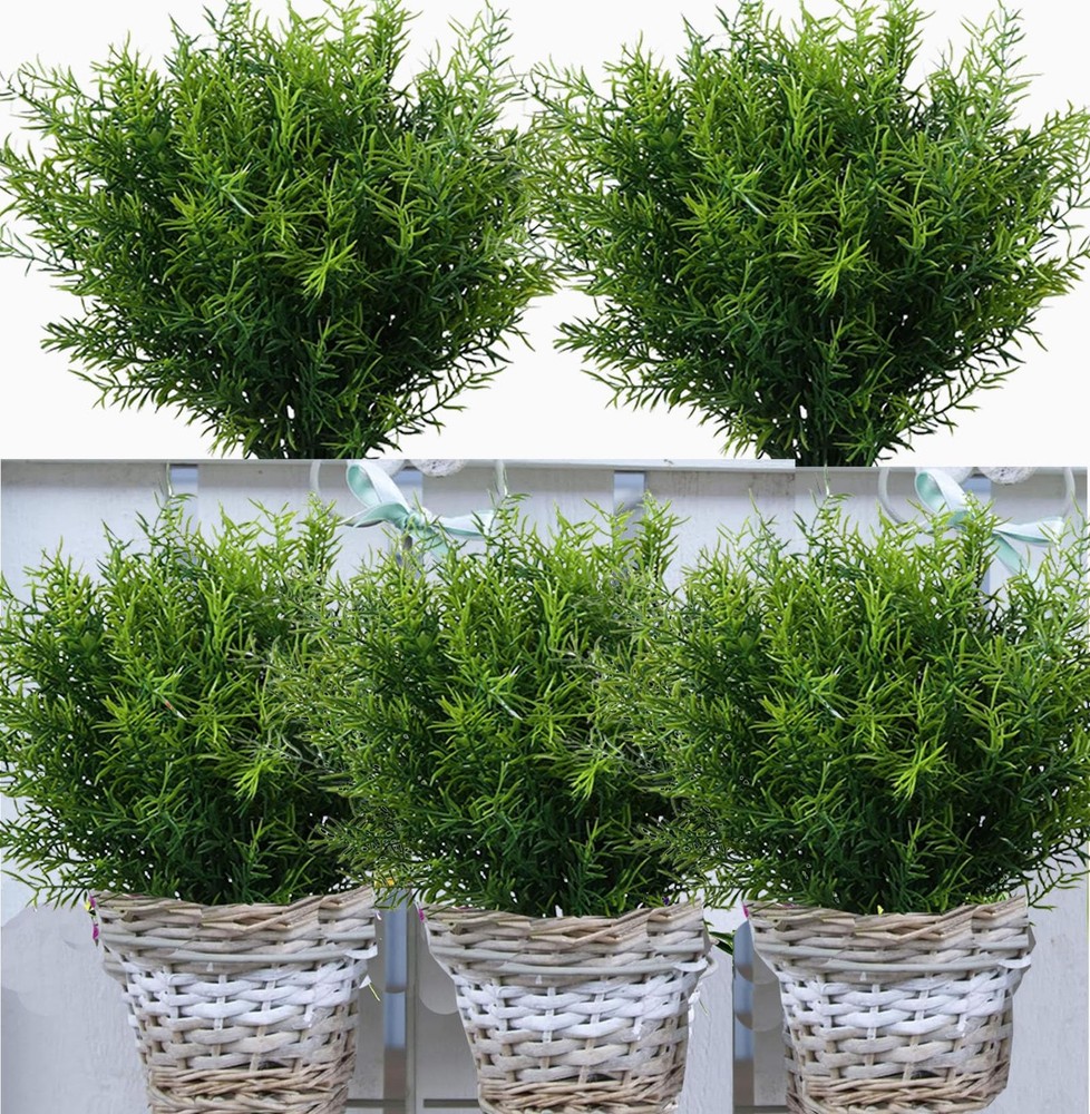 Toprooms Outdoor Faux Plants Greenery Artificial 12 Pcs, 1#outdoor
