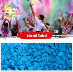 Color Blaze – 50lbs Blue Color Powder – Holi Fun Runs Festivals Color War Party