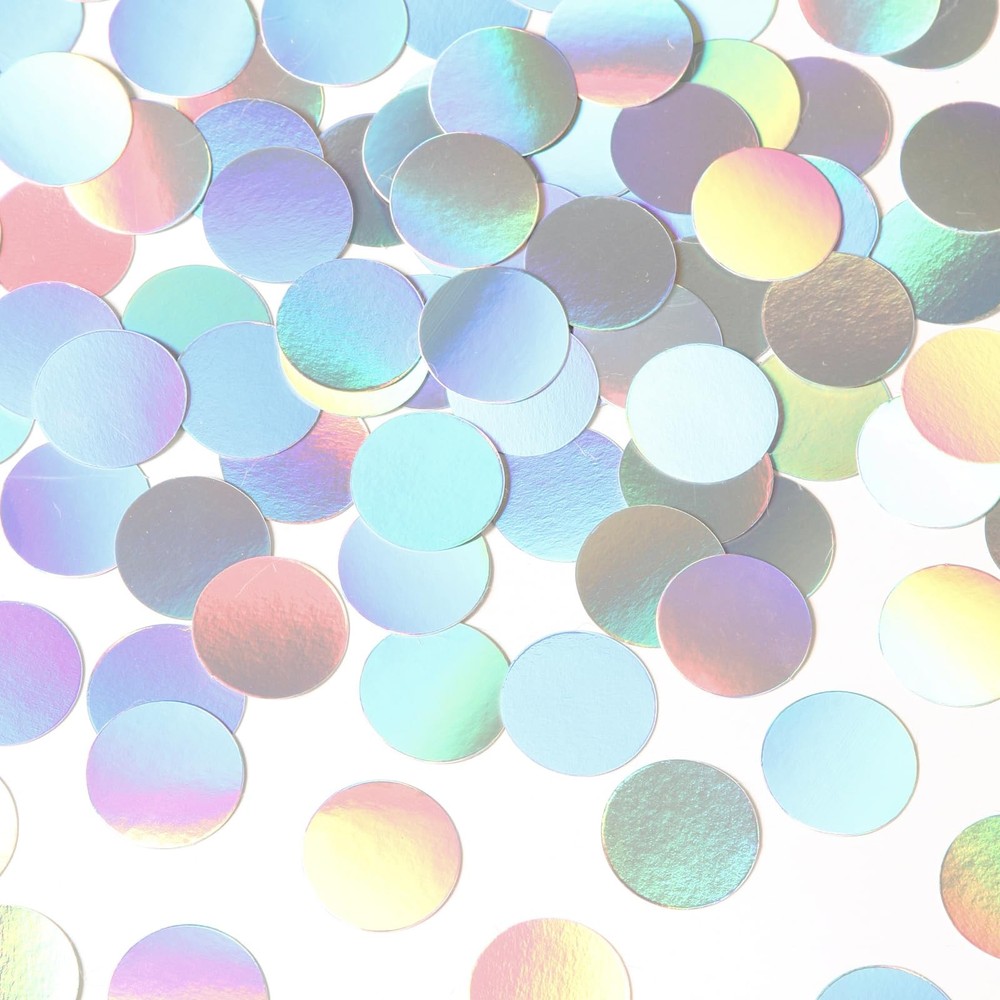 Iridescent Disco-Holographic Party-Decorations Confetti – 300pcs Wedding Birt…