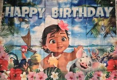 Baby Animation Character 3×5 Ft Banner Happy Birthday