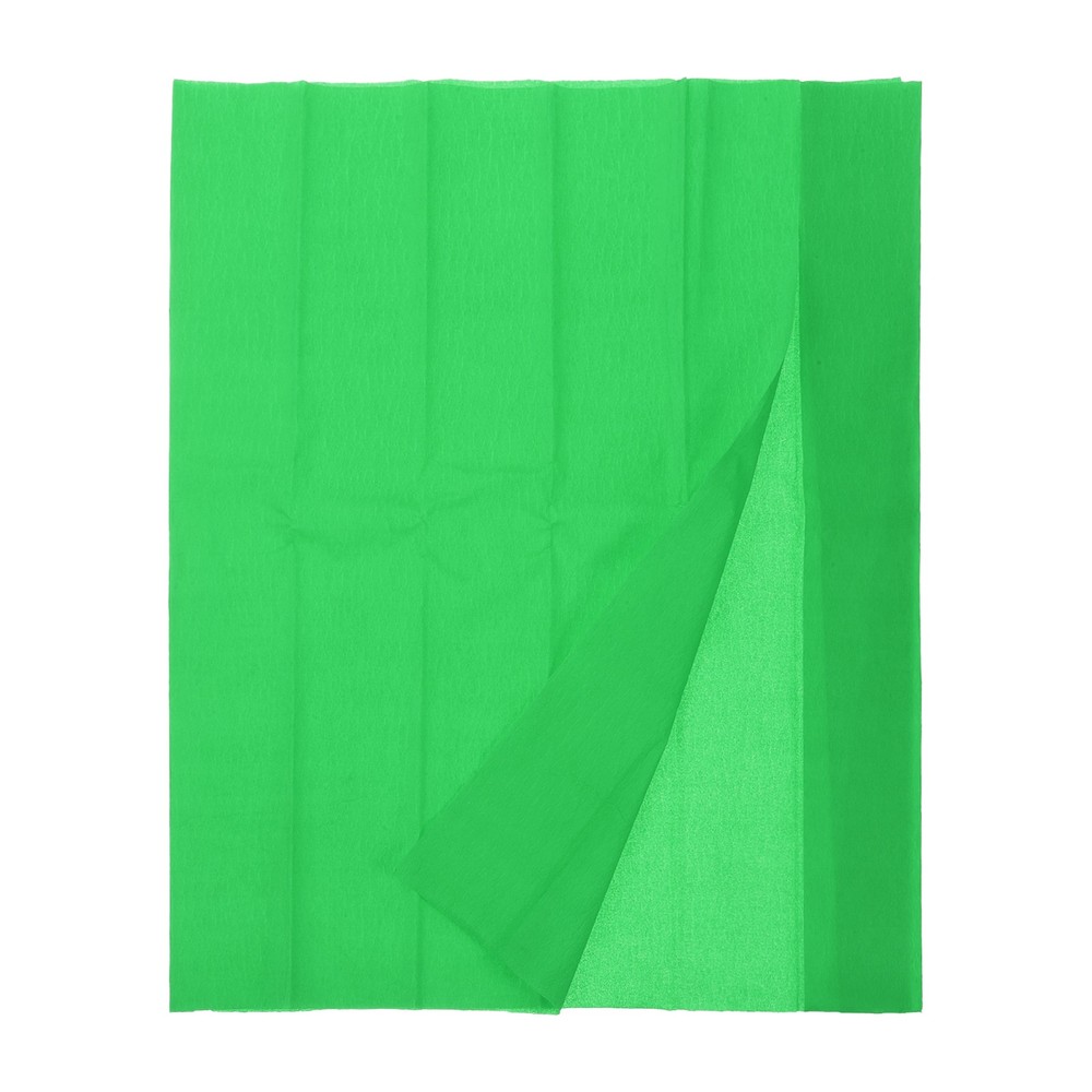 Crepe Paper Roll Crepe Paper Decor 3.3ft Long 20 Inch Wide, Dark Green