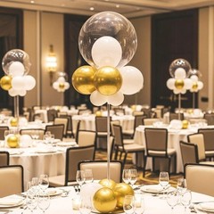 Balloon Centerpiece Stand Kit Heavy Duty Acrylic Tabletop Decoration Support New