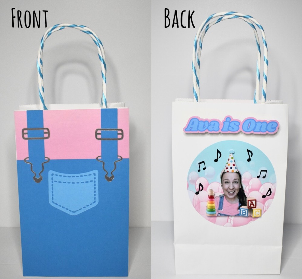 Ms.Rachel Favor Bag/ Ms.Rachel Goodie Bag/ Ms.Rachel Birthday goodie bag