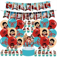 Cartoon Birthday Party Decorations Set