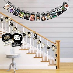 Graduation Photo Banner for Party Decoration, Including Kindergarten to 12th …