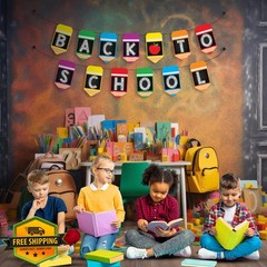 KatchOn Back To School Banner Multicolor