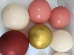 Bridal Shower Decorations Maroon – Fall color Maroon Dusty Burgundy + Peach