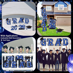7 Pcs 2026 Graduation Decorations Yard Signs Congrats Grad Lawn Decor Class of 2